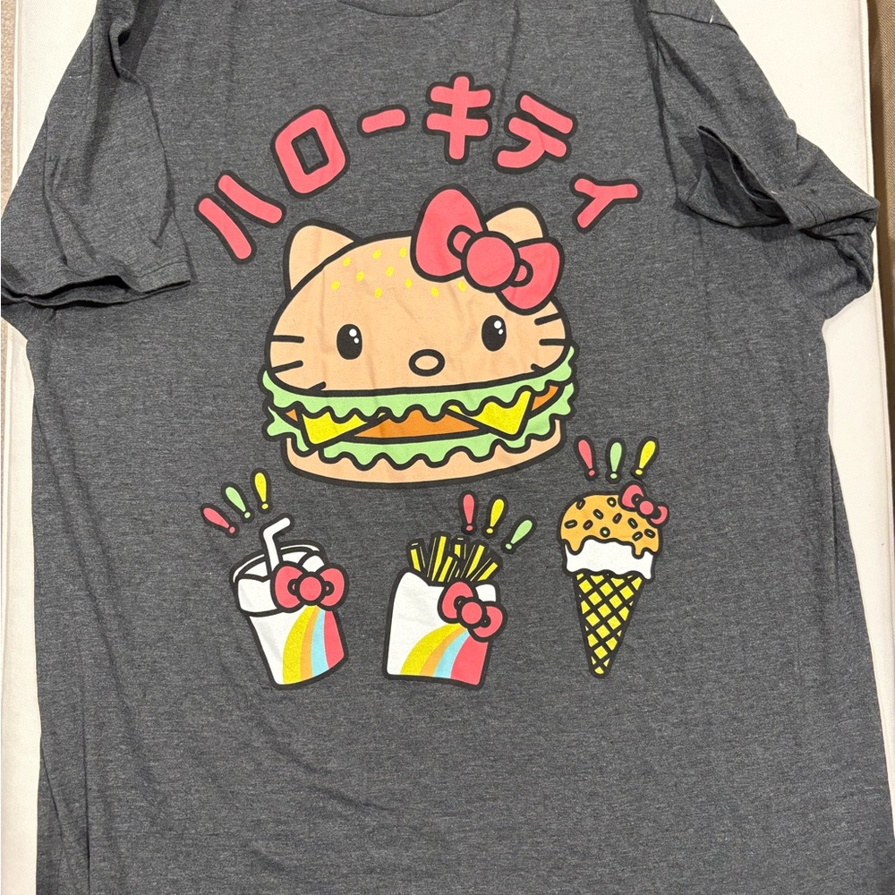Hello Kitty Ripple Junction Men’s Shirt Size XL